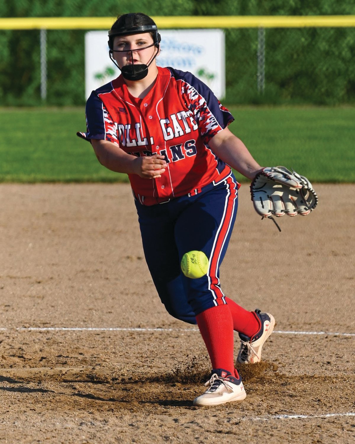 IN THE CIRCLE: Toll Gate pitchers Delaney Wilson